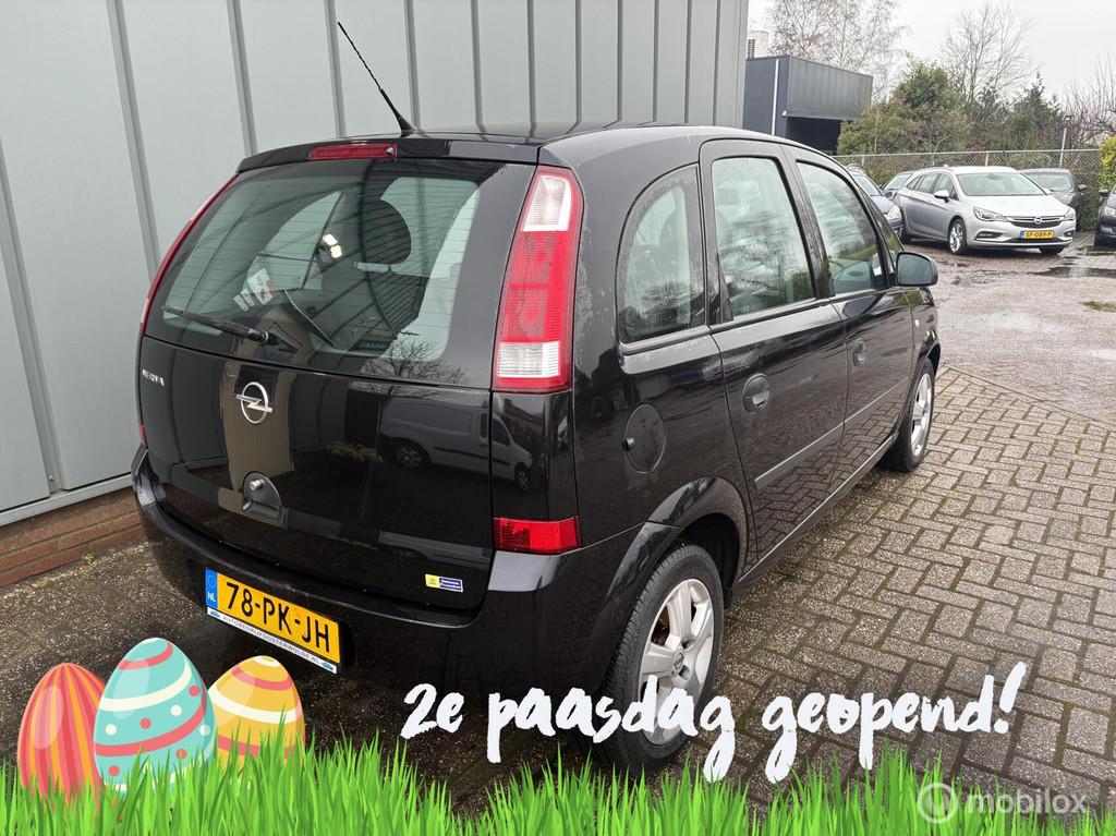 Opel Meriva 1.6 Maxx Cool, Stof, Gebruikt, Zwart, 4 cilinders