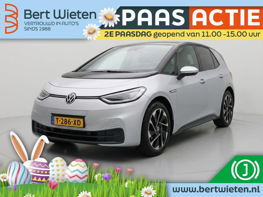 Volkswagen ID.3 Pro 58 kWh | Navigatie | Parkeersensoren | C, Automaat, 0 cilinders, Gebruikt, Zwart