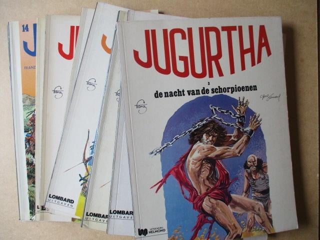 adv11311 jugurtha, Boeken, Stripboeken, Eén stripboek, Ophalen, Gelezen