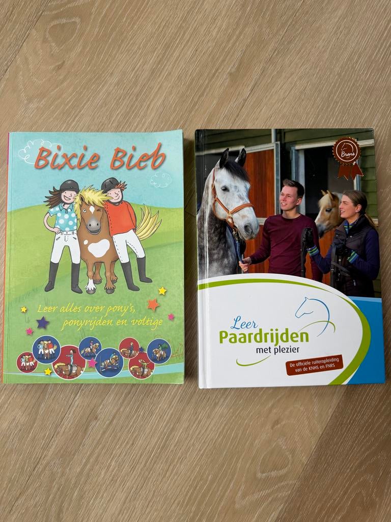 Leer Paardrijden met plezier en Bixie Bieb boeken, Ophalen of Verzenden, Zo goed als nieuw, Non-fictie