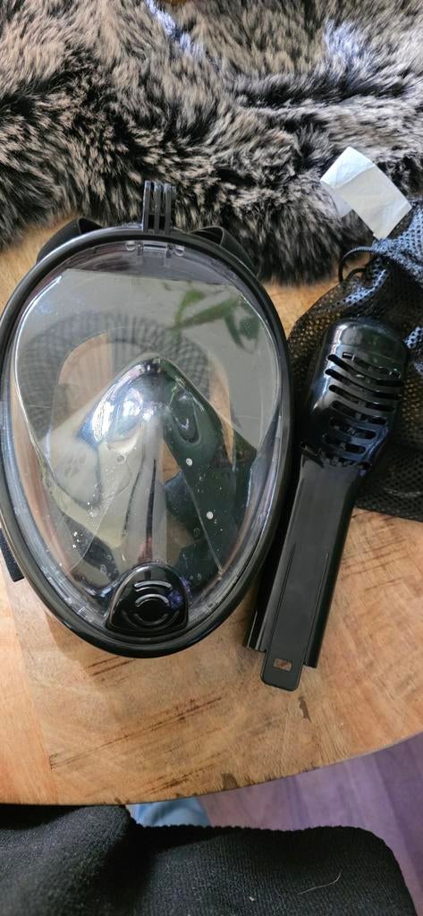 Duikbril set - Volgelaatsmasker met snorkel, Watersport en Boten, Duiken, Ophalen of Verzenden, Gebruikt, Duikbril of Snorkel