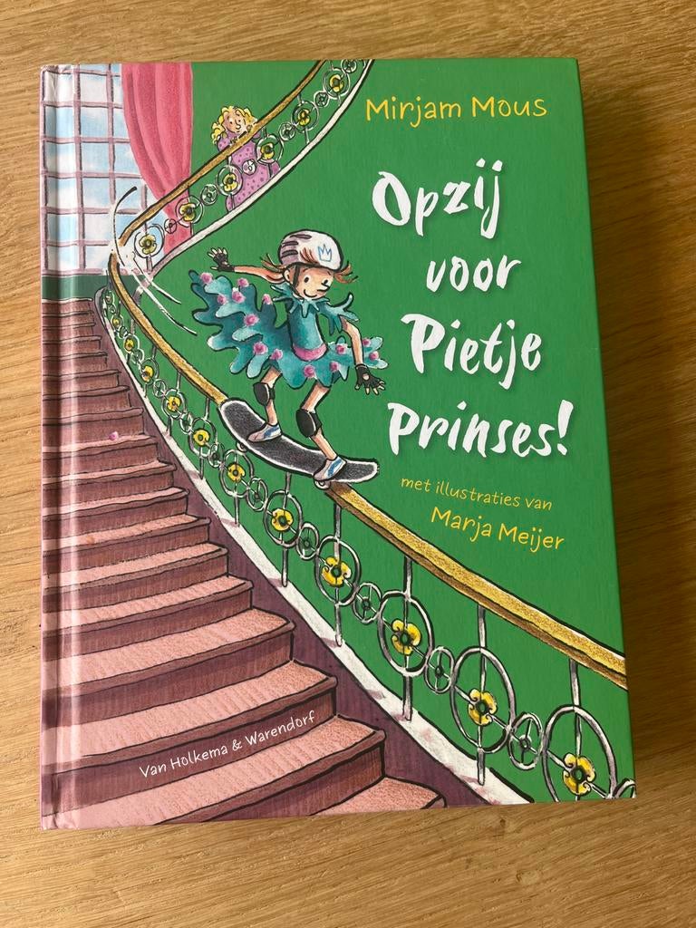 Opzij voor Pietje Prinses! - Mirjam Mous, Ophalen of Verzenden, Zo goed als nieuw, Fictie algemeen