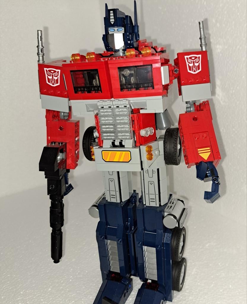 Lego Optimus Prime Transformers, Ophalen of Verzenden, Zo goed als nieuw