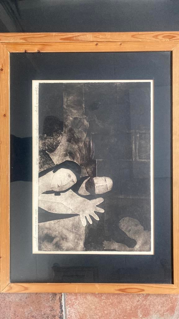 2x tekeningen van a kesteren, Ophalen of Verzenden