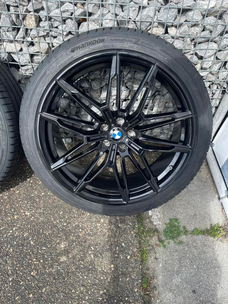 21 inch BMW M X3 X4 velgen 5x112 + hankook zomerbanden, Banden en Velgen, Nieuw, Terreinwagen, Zomerbanden