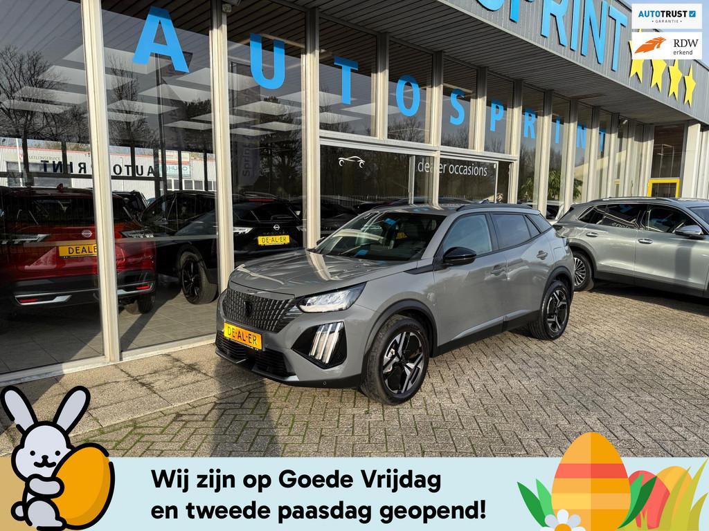 Peugeot 2008 1.2 PureTech PK130 / ACHTERUITRIJCAMERA / NAVIG, Gebruikt, Zwart, 1199 cc, Leder en Stof
