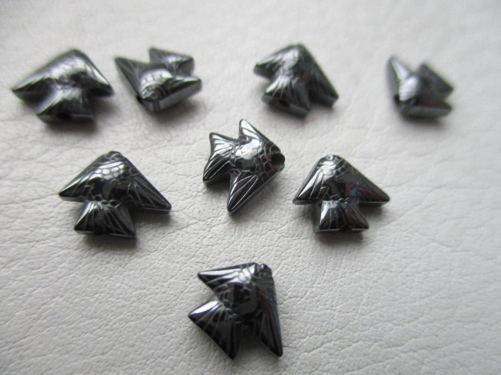 35/ hematiet vis kralen, Ophalen of Verzenden, Nieuw, Kraal