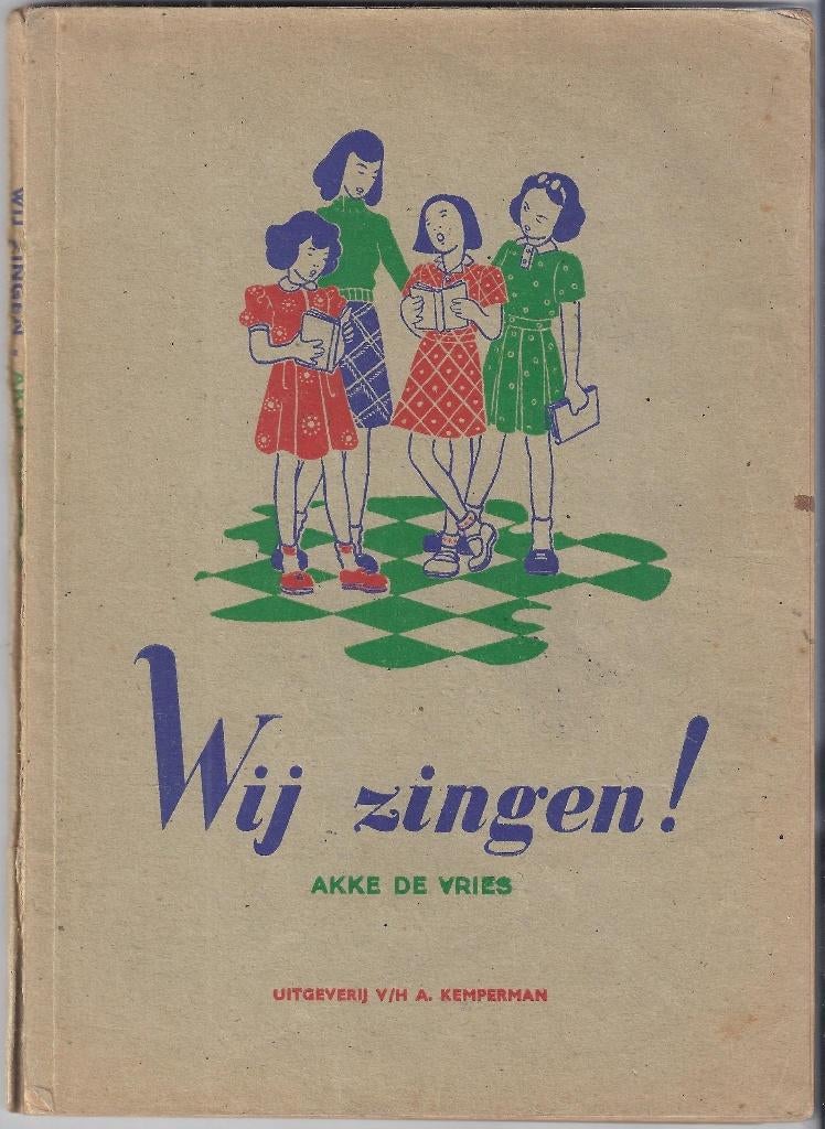 bladmuziek, Muziek en Instrumenten, Bladmuziek, Ophalen of Verzenden, Gebruikt, Artiest of Componist, Zang