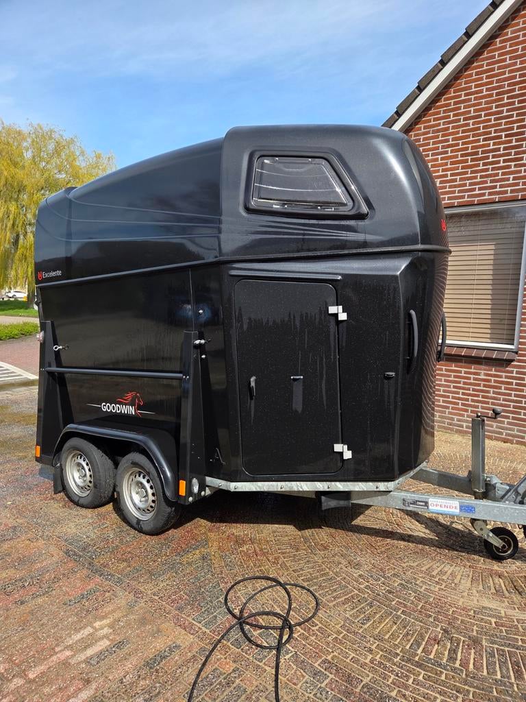Anssems PTH 2000 Excelente 2 paards trailer, Dieren en Toebehoren, Paarden en Pony's | Trailers en Aanhangwagens, Ophalen, Gebruikt
