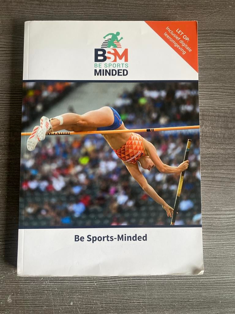 Be Sports-Minded Boek - Beweging, Sport en Maatschappij, Boeken, Ophalen of Verzenden, Zo goed als nieuw, HBO
