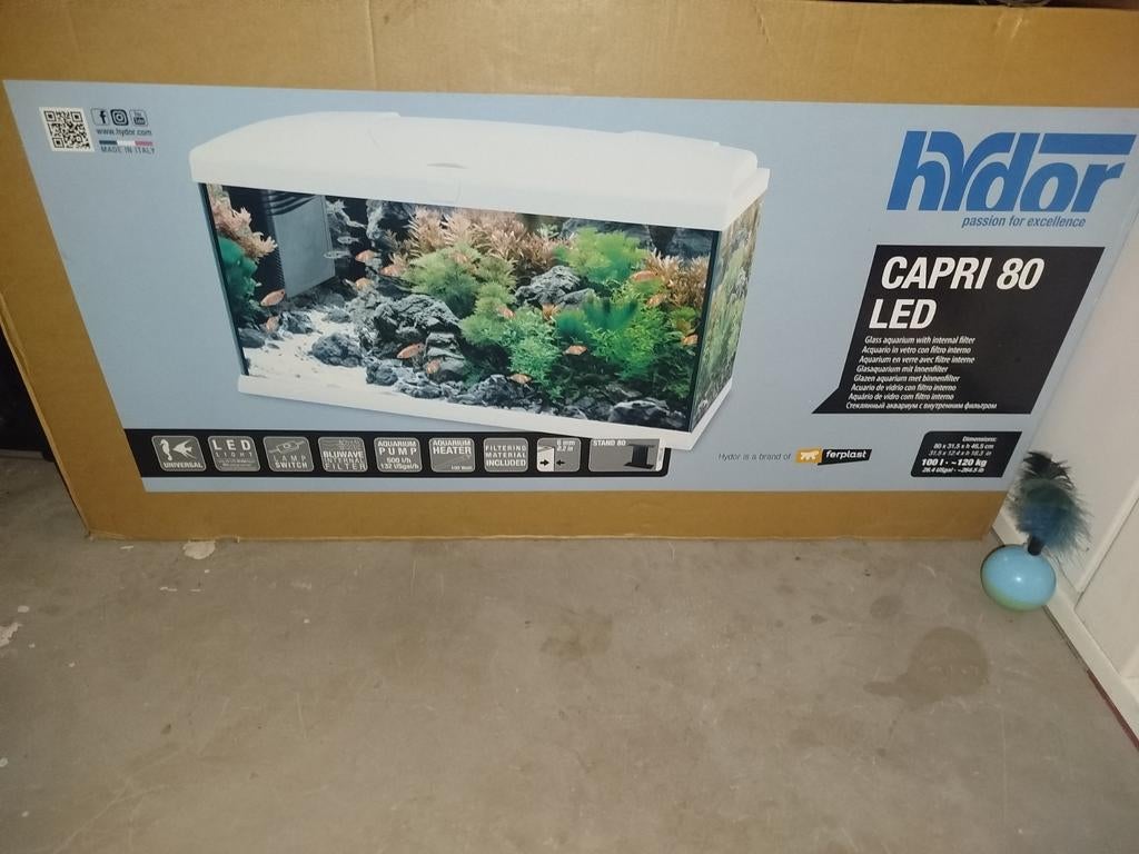 New aquarium.Breda, Ophalen