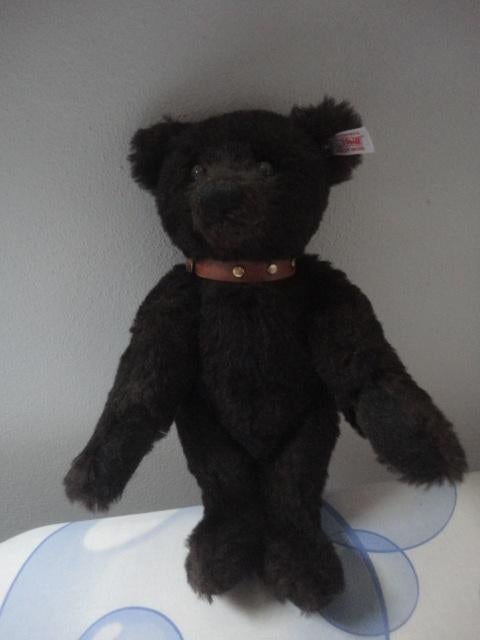 Steiff CLASSIC ALPACA BROWN Teddy BEER limited edition + BOX, Ophalen of Verzenden, Zo goed als nieuw, Stoffen beer, Steiff