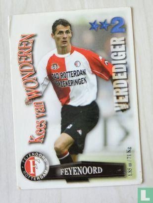 Spelerskaart Feyenoord - Kees van Wonderen 2003, Ophalen of Verzenden, Zo goed als nieuw, Feyenoord, Spelerskaart