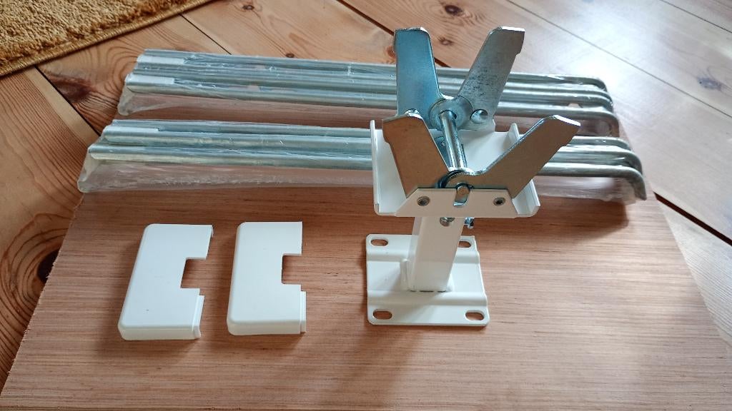 radiator standaard + beugels, Ophalen of Verzenden, Nieuw, Radiator, 30 tot 80 cm