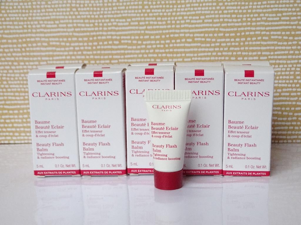 Clarins Beauty Flash Balm 50ml (10 proefjes), Sieraden, Tassen en Uiterlijk, Uiterlijk | Gezichtsverzorging, Nieuw, Verzorging