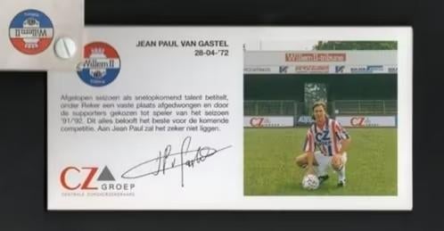 Voetbal Willem II Tilburg Seizoen 1992 - 1993 Selectie., Ophalen of Verzenden, Zo goed als nieuw