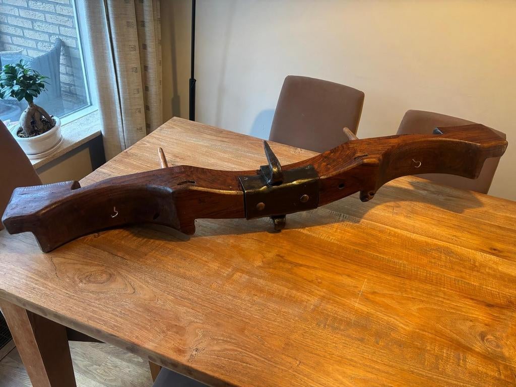 Prachtige oude juk - decoratief of functioneel, Ophalen of Verzenden