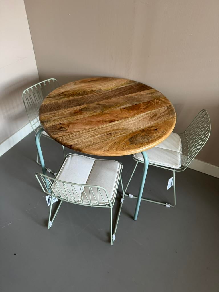 Kinderset tafel met 3 stoeltjes kidsdepot, Ophalen, Zo goed als nieuw, Tafel(s) en Stoel(en)