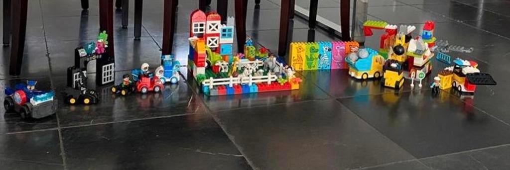 Lego Duplo: Boerderij, Dieren, Batman, Paw Patrol, Ophalen of Verzenden, Gebruikt, Complete set, Duplo