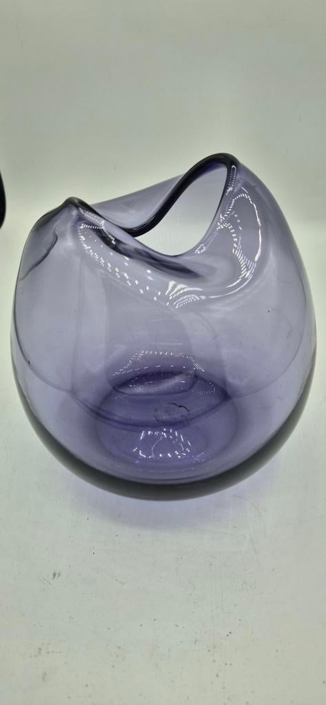 Vintage Mid-Century Art Glass Vaas – Josef Hospodka Chřibska, Ophalen of Verzenden