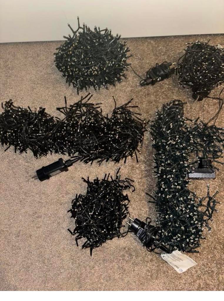 Lichtsnoer / Kerstverlichting - Cluster, Ophalen of Verzenden, Nieuw, Kunststof