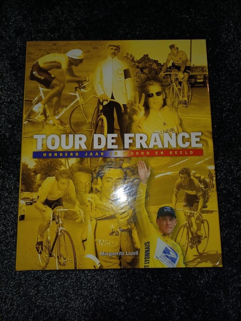 Tour de France boek in goede staat, Lopen en Fietsen, Ophalen of Verzenden, Zo goed als nieuw, Marguerite Lazell