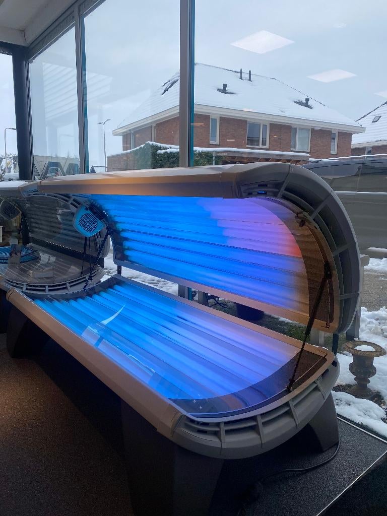 Actie! Diverse occasion Hapro zonnebanken vanaf €750,-, Ophalen, Minder dan 10 lampen, Arnhemsestraat 88, Zo goed als nieuw