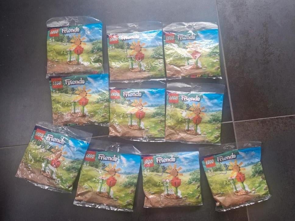 10x LEGO Friends 30659 Bloemenkas Polybag nieuw!, Ophalen of Verzenden, Nieuw, Complete set, Lego