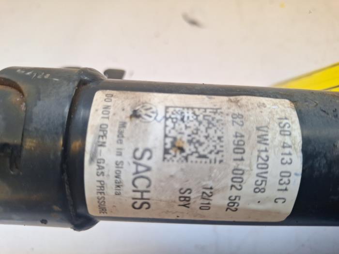 Schokdemperpoot links-voor van een Volkswagen UP, Gebruikt, -, -, -