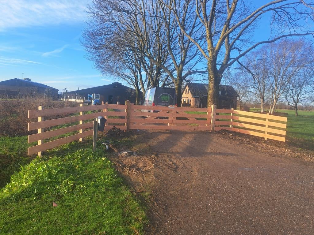 Poorten Douglas,Eiken,Schaaldeel,Iroko(Hardhout)Maatwerk, Ophalen, Nieuw, Minder dan 10 meter, Overige typen