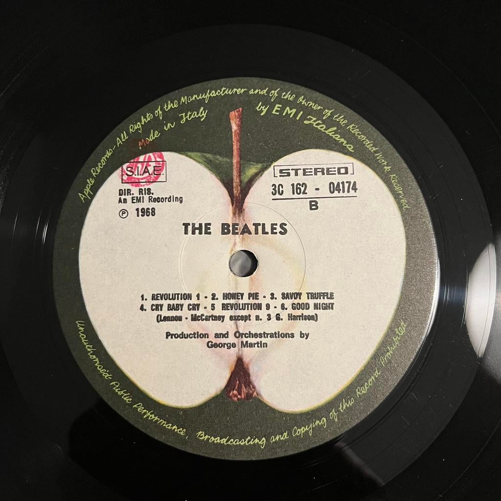 Beatles LP White Album Italië, Verzenden, Gebruikt, 12 inch