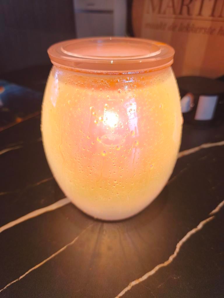 Scentsy Geurlamp - Sfeervolle Verlichting, Overige materialen, Crème, Ophalen of Verzenden, Zo goed als nieuw