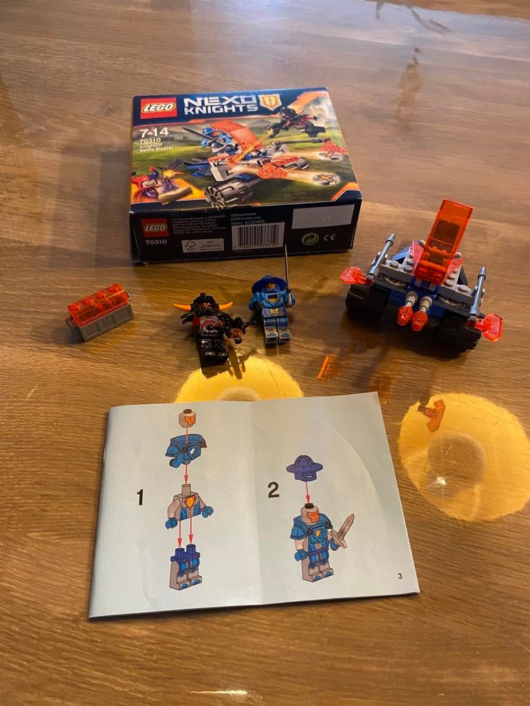 Lego nexo knights 70310, Ophalen of Verzenden, Zo goed als nieuw