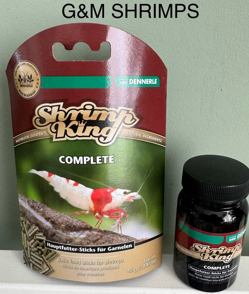 Dennerle Shrimp king complete ( 45 gram ) of combi deal, Ophalen of Verzenden, Nieuw, Leeg aquarium