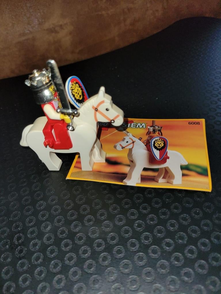 Lego 6008 - Koning te Paard, Kinderen en Baby's, Speelgoed | Duplo en Lego, Ophalen of Verzenden, Gebruikt, Complete set, Lego
