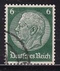 2580 - Duitse Rijk michel 516X gestempeld , Paul von Hindenb, Postzegels en Munten, Postzegels | Europa | Duitsland, Verzenden