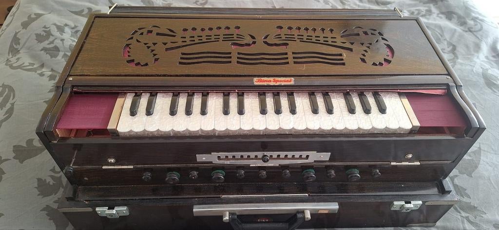 BINA 13-scale changer-special harmonium - opvouwbaar, Ophalen of Verzenden, Gebruikt, Overige aantallen, Overige merken