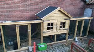 Grote kippenhokken met ren nieuw, Dieren en Toebehoren, Ophalen of Verzenden, Nieuw, Kippenhok of Kippenren