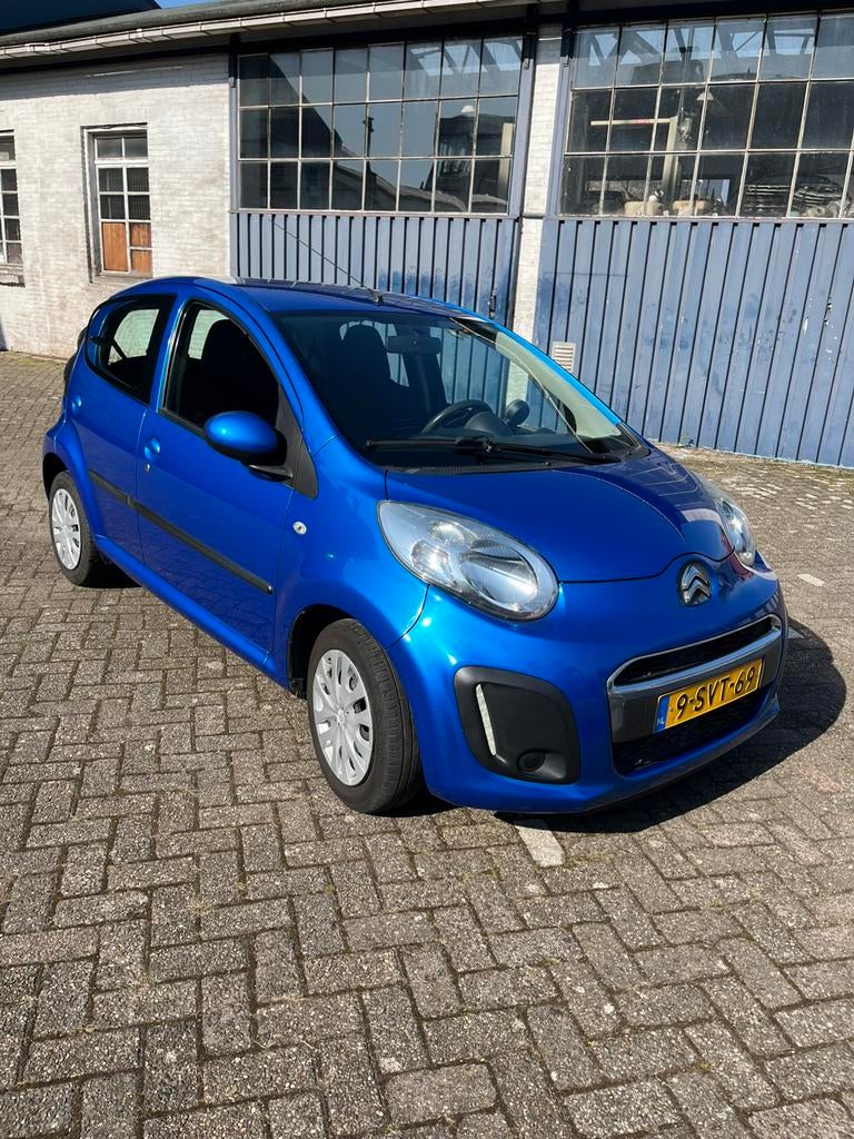 Citroën C1 1.0i 68PK 5D 2013 airco radio/cd handsfree bellen, Auto's, Citroën, Voorwielaandrijving, Stof, C1, Origineel Nederlands