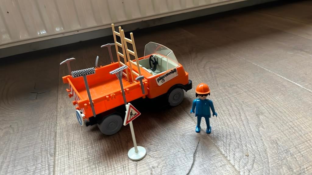 Playmobil set wegwerkers 1975, Ophalen of Verzenden, Gebruikt, Complete set