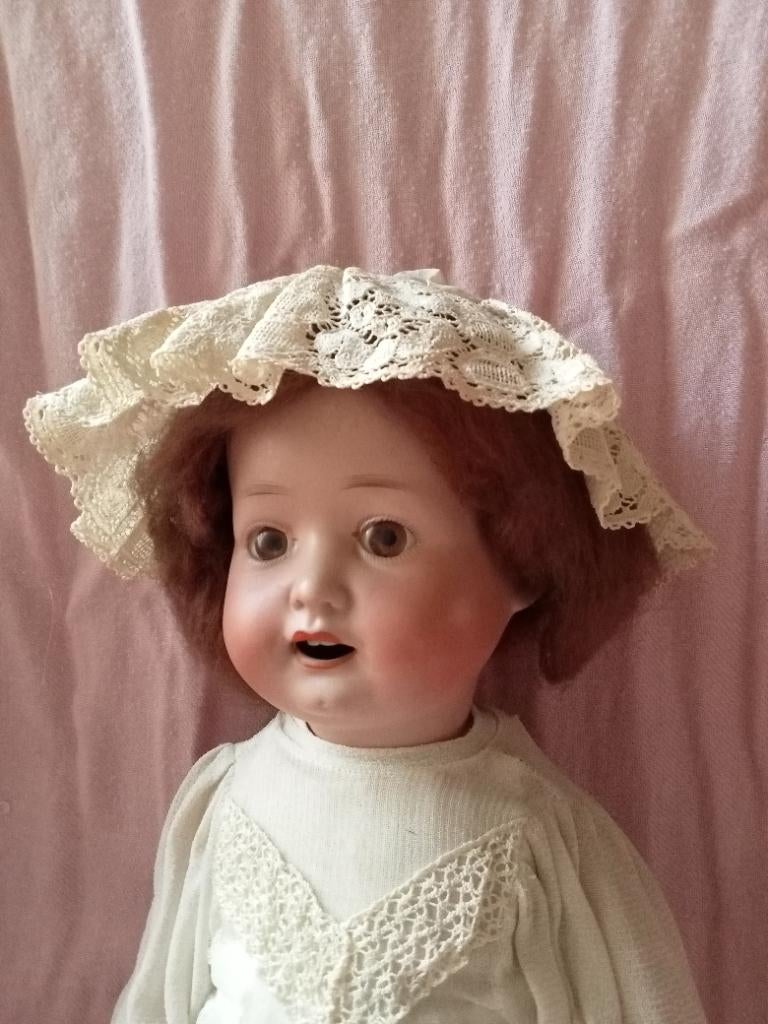 Antieke pop Heubach, Verzamelen, Ophalen, Gebruikt, Pop