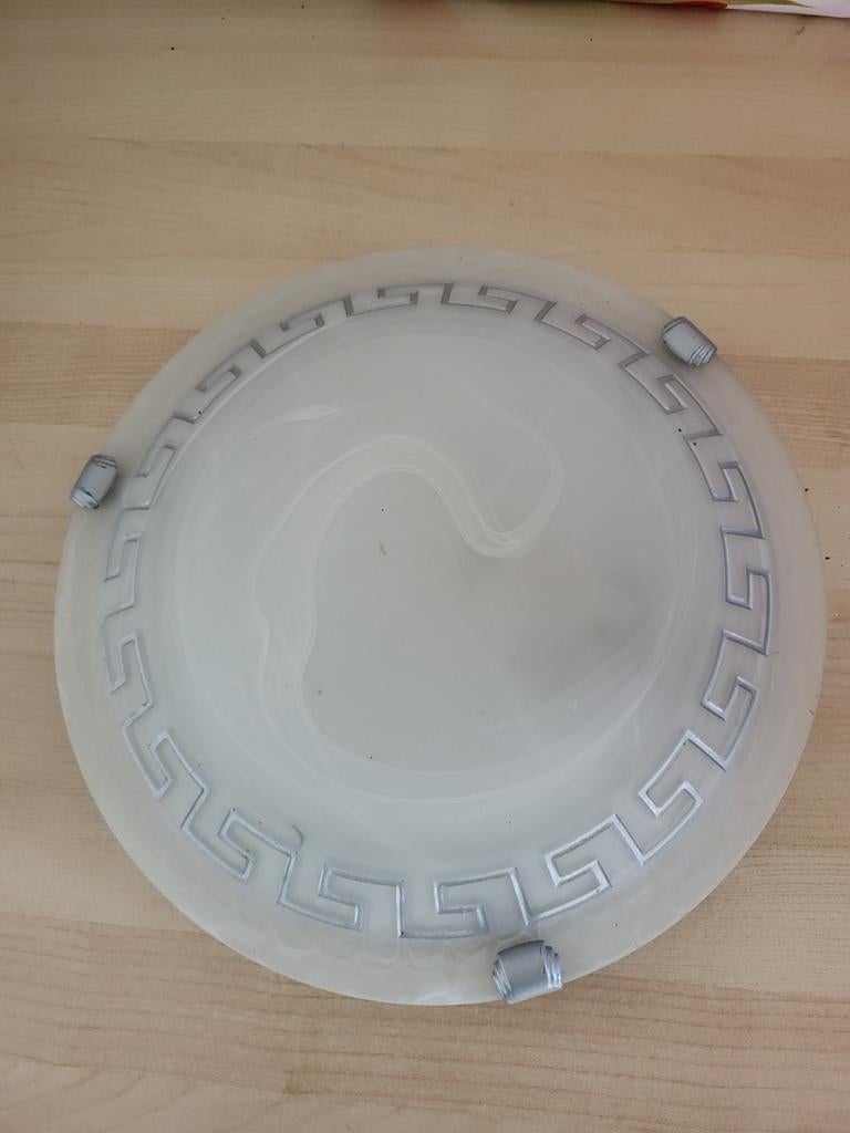 Plafonnière, Ophalen of Verzenden, Rond, Hout