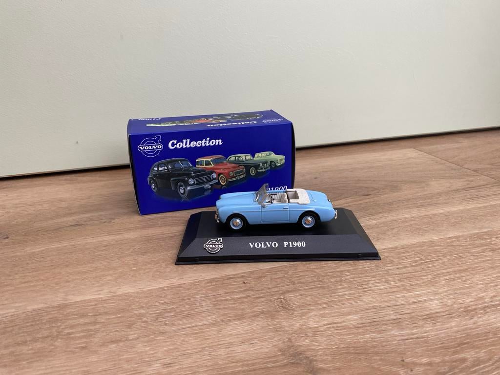 Volvo P1900 1:43 Atlas Volvo Collectie, Ophalen of Verzenden, Zo goed als nieuw, Auto, Overige merken