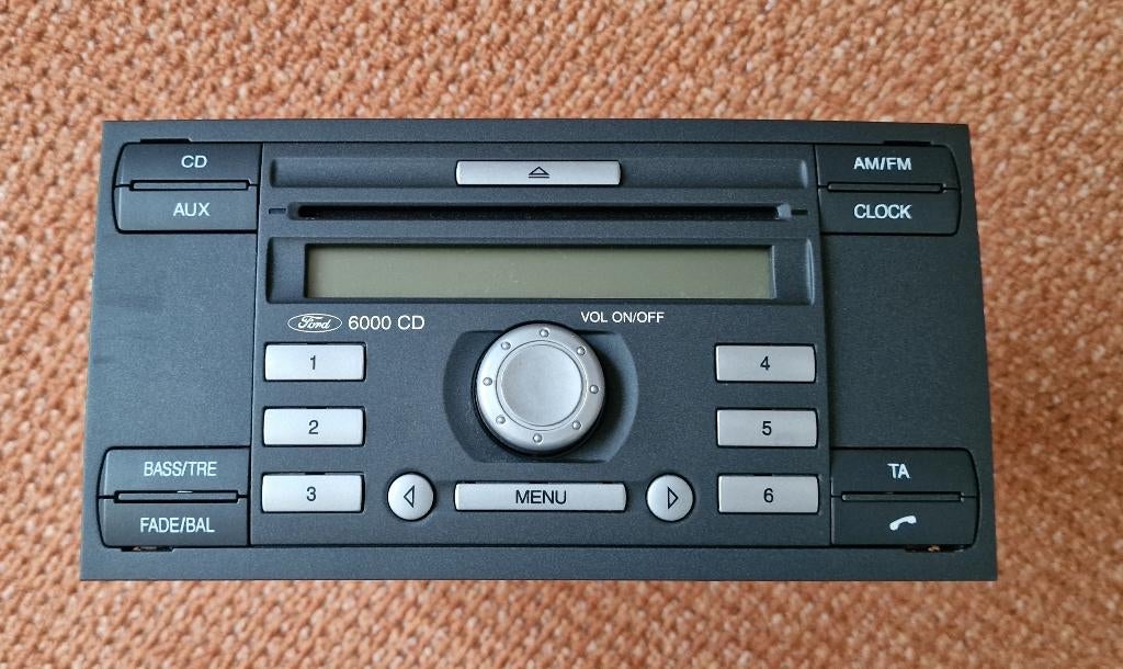 Ford standaard autoradio, Ophalen of Verzenden, Gebruikt