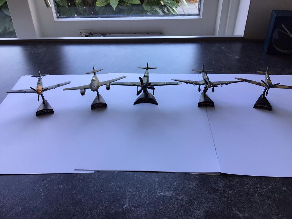 Miniatuur vliegtuigen, Ophalen of Verzenden