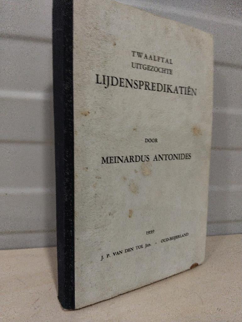 Nr. 1054 M. Antonidus, twaalftal uitgezochte lijdenspredikat, Ophalen of Verzenden, Antonides, Meinardus