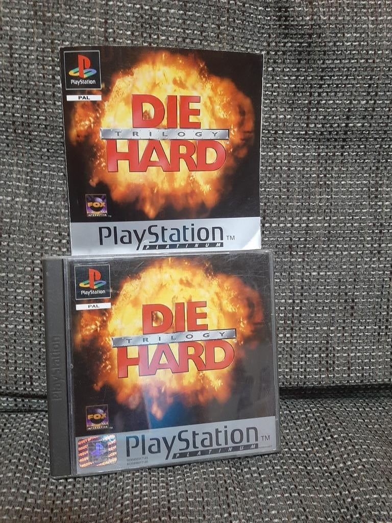 Die Hard trilogy game playstation 1, Spelcomputers en Games, Games | Sony PlayStation 1, Avontuur en Actie, Gebruikt, Vanaf 18 jaar