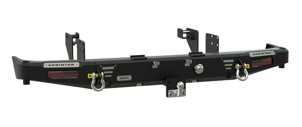 Achterbumper+reservewieldrager Mercedes Sprinter 4x4 (2019-), Mercedes-Benz, Nieuw, Ophalen of Verzenden, Achter