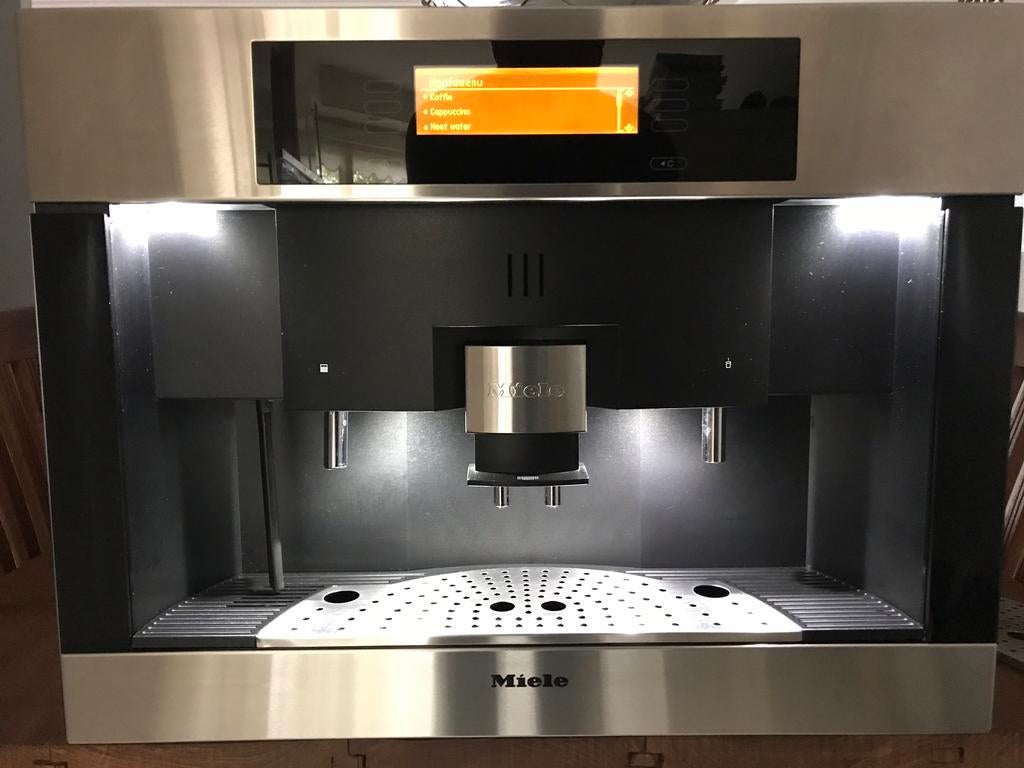 MIELE CVA4080 INBOUW KOFFIEAUTOMAAT, Witgoed en Apparatuur, Ophalen, 10 kopjes of meer, Koffiebonen, Koffiemachine