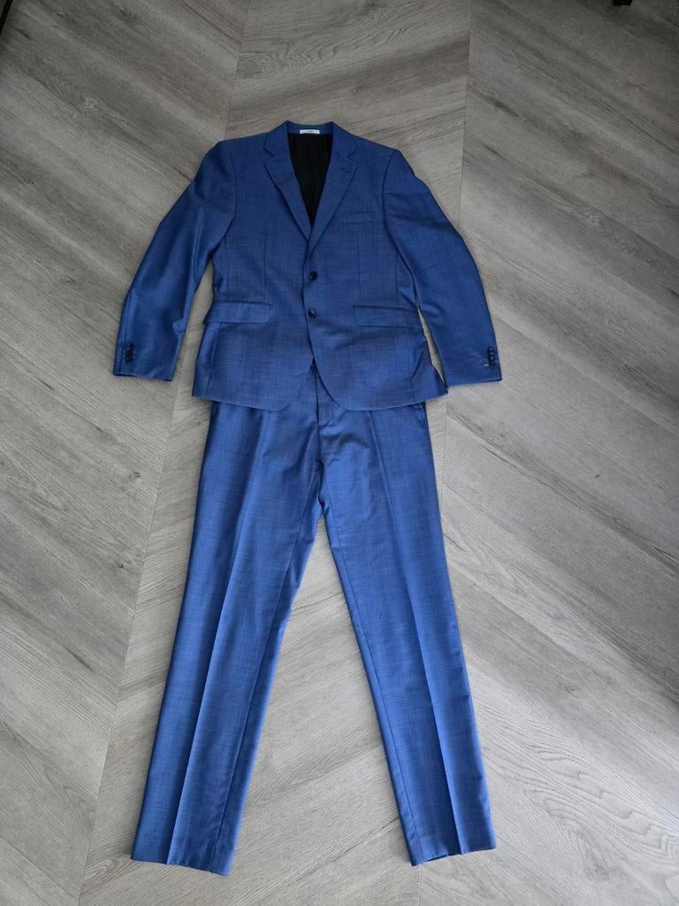 2 delig pak/kostuum. Luigi Tailored. Maat 50, Ophalen of Verzenden, Gedragen, Blauw